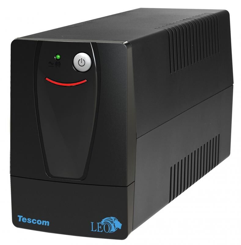 TESCOM LEO650A-LED Line-Intractive 650VA 5-12 Dk 1x7AH Akülü UPS