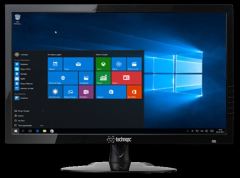 TECHNOPC 21.5'' 1920x1080 2ms VGA,DVI Speaker Vesa Siyah LED Monitör TPL22VS