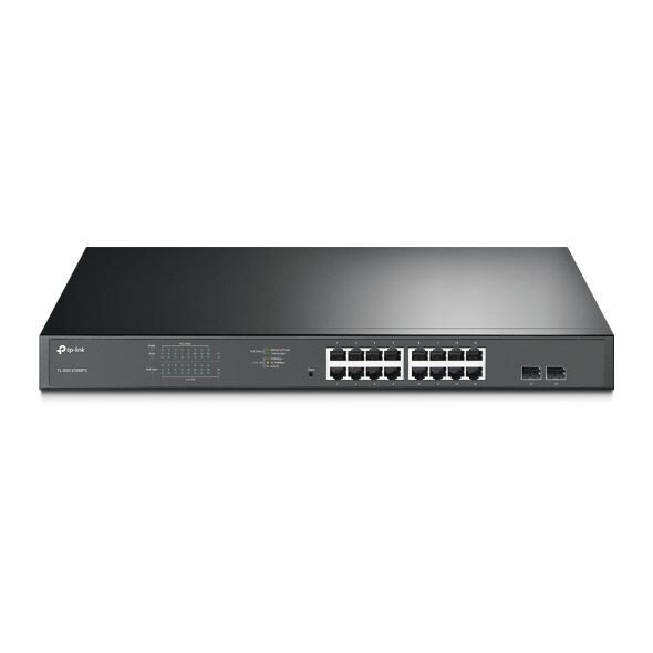 OMADA TL-SG1218MPE JetStream 16-Port Gigabit 2 SFP Yuvalı Easy Smart PoE + Switch