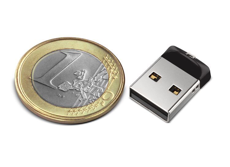 SANDISK SDCZ33-064G-G35 64GB Cruzer Fit USB 2.0 Siyah USB Bellek