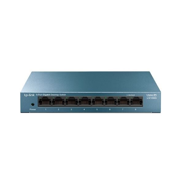 TP-LINK MS108G 8-Port 10/100/1000 Mbps Masaüstü Switch