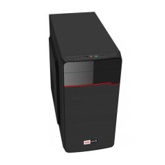 REDROCK 300W Powerlı Penceresiz Micro ATX Siyah,Kırmızı Kasa