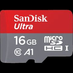 SANDISK SDSQUAR-016G-GN6MN Ultra® microSD™ UHS-I Card Hafıza Kartı 16 GB
