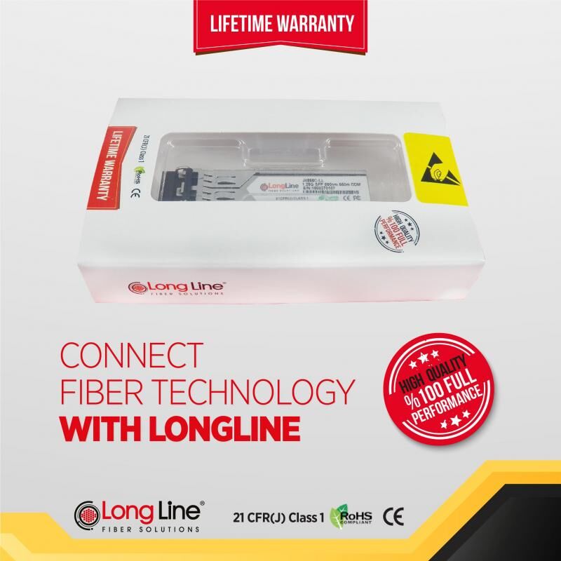 LONGLINE J4858C-LL J4858C 1000BASE-SX SFP, LC Connector  for HP