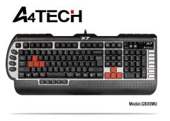 A4 TECH X7-G800V Kablolu USB Q Türkçe Multimedya Siyah/Gri Gaming Klavye