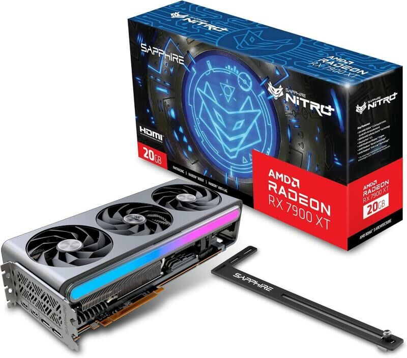 SAPPHIRE 11323-01-40G VGA NITRO+ RX 7900 XT GAM OC VAPORX 20G