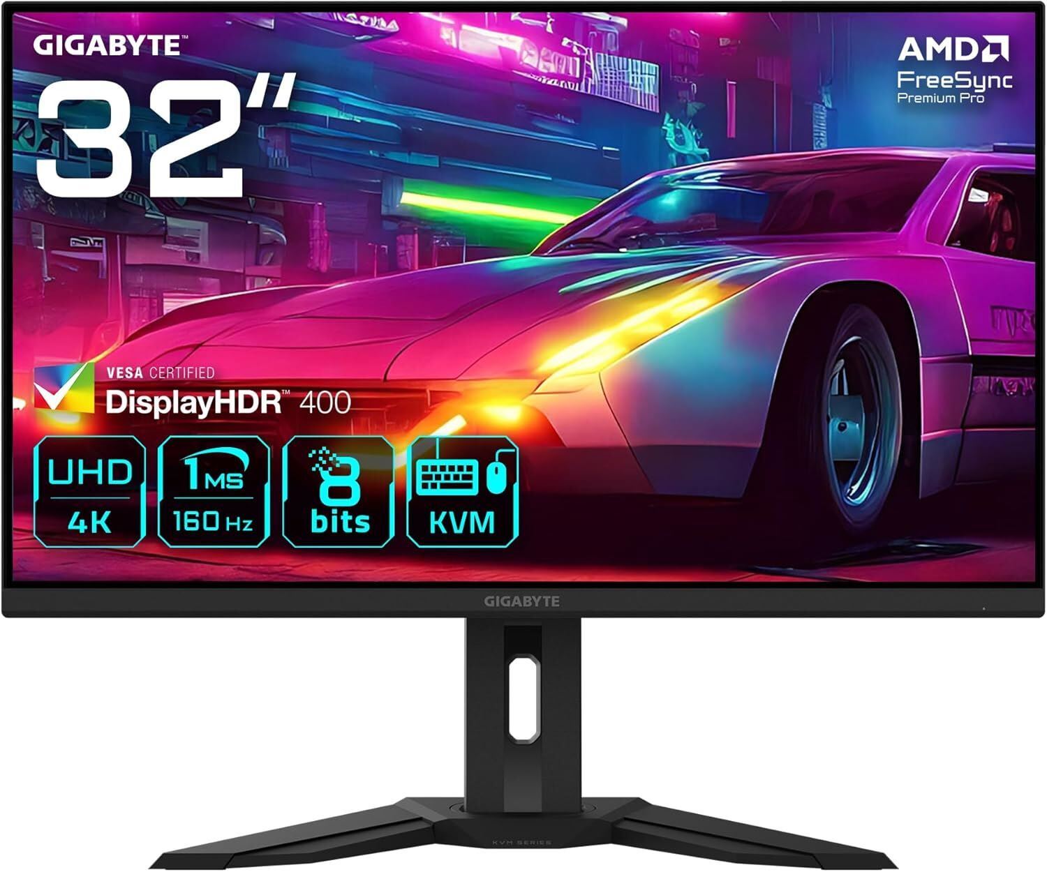 GIGABYTE M32UP 32'' 3840×2160 160Hz IPS 1ms UHD HDMI DP USB-C Gaming Monitör