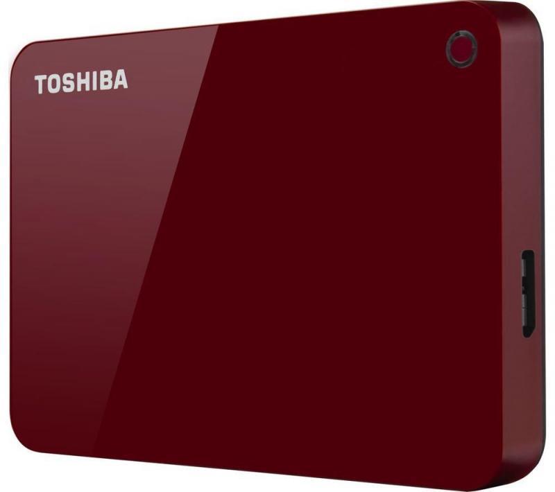 1TB 2.5'' Canvio Advance USB3.0 Kırmızı Harici HardDisk