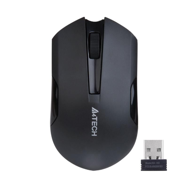 A4 TECH G3-200NBLACK Kablosuz Optik V-Track 1000DPI Siyah Mouse