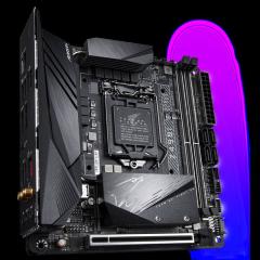 GIGABYTE Z490I-AORUS-ULTRA Aorus Z490I Aorus Ultra Intel Z490 2133 MHz DDR4 Soket 1200 ITX Anakart