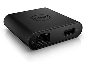 DELL 470-ABRY USB-C to HDMI-VGA-Ethernet-USB3.0 Adapt?r