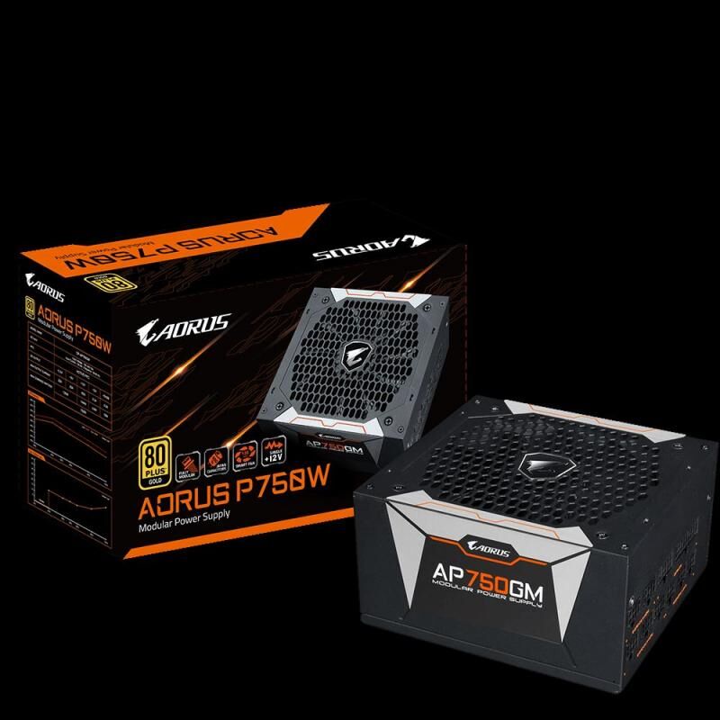 GIGABYTE GP-AP750GM GOLD ZERO 750W 80+GOLD ATX