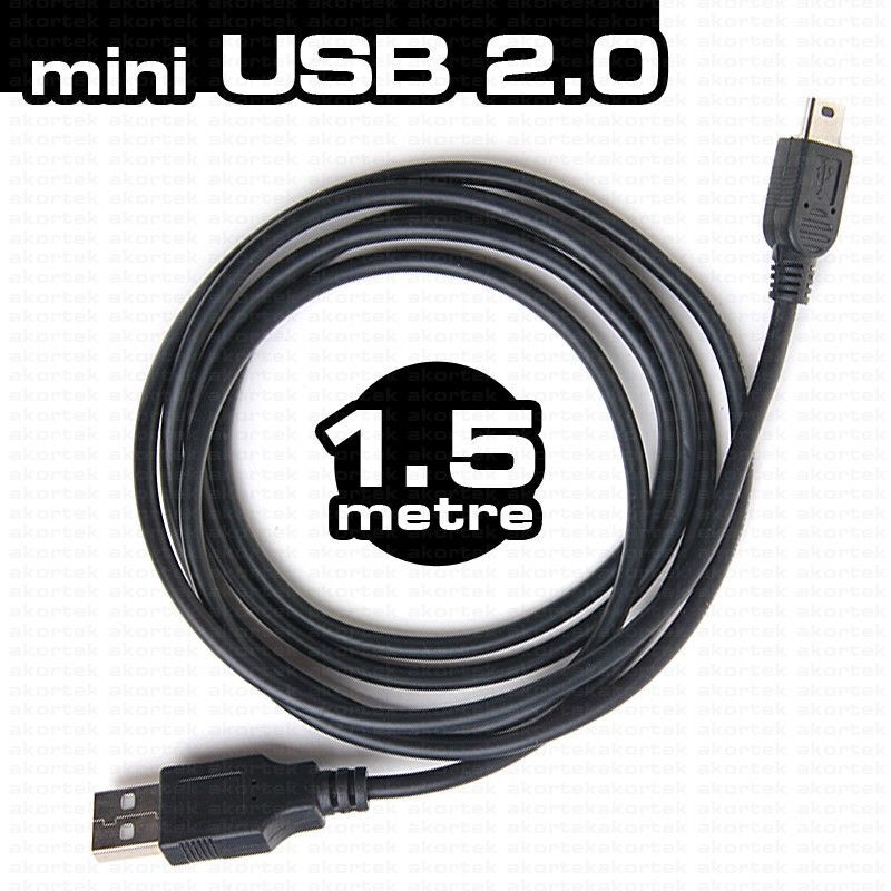 DARK DK-CB-USB2MINI 1.5m USB2.0 USB - Mini USB 5pin Kablo