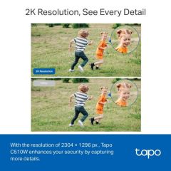TP-LINK TAPO-C510W Outdoor Pan/Tilt Security Wi-Fi Camera