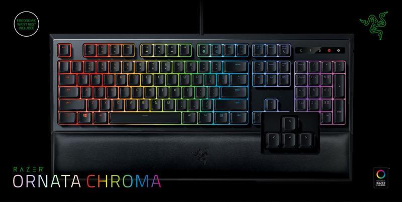 RAZER RZ03-02040900-R3L1 Ornata Chroma Q TR Standart Siyah Klavye