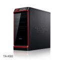 VENTO 350W Powerlı Penceresiz Midi Tower Siyah,Kırmızı Kasa VENTO-TA-KB2-350