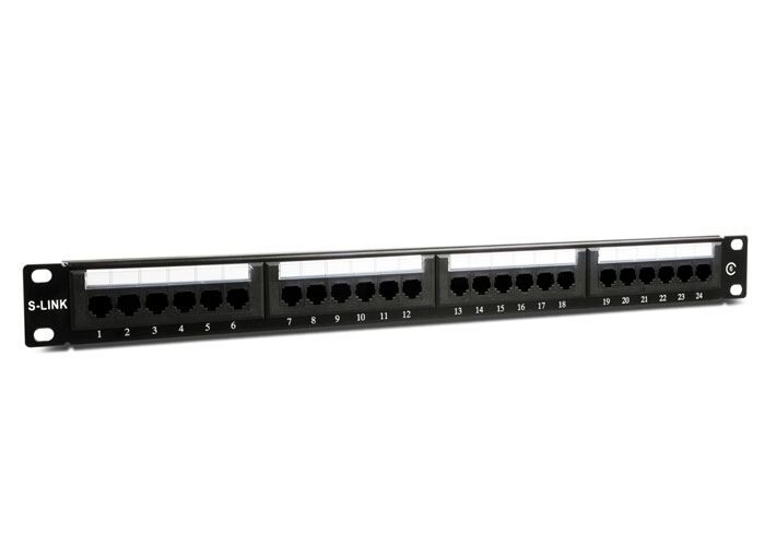 S-LINK Cat6 19'' 24Port UTP Patch Panel SL-F624