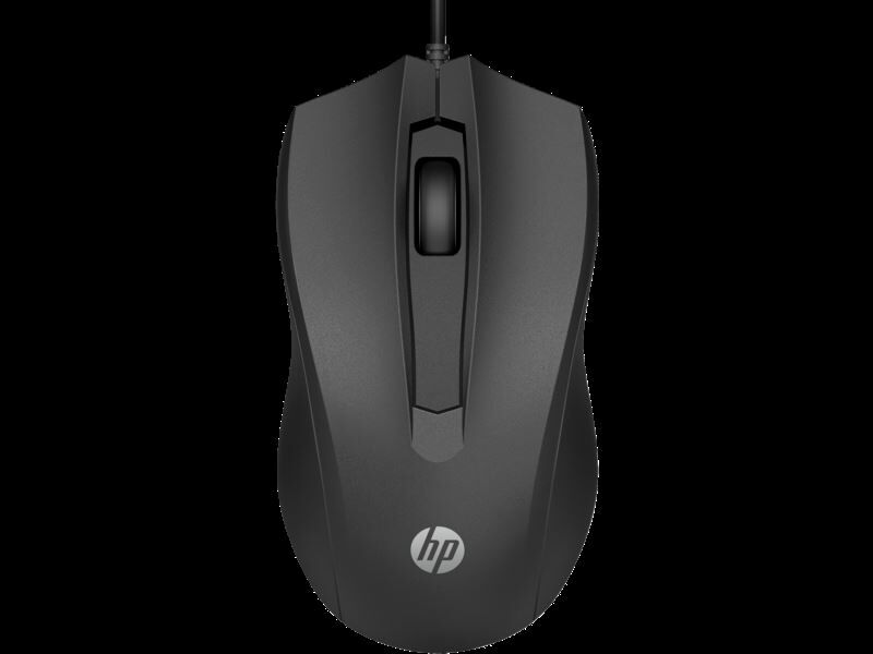 HP 822M9UT 105 Black Wired Mouse-EURO