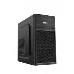 300W Powerlı Penceresiz Micro ATX Siyah Kasa