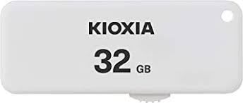 KIOXIA LU203W032GG4 USB 32 GB U203 USB2.0 BELLEK WHITE