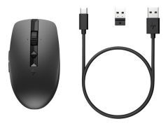 HP 6E6F0AA 715 Rechargeable Multi-Device Bluetooth Mouse-EURO