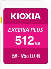 KIOXIA LMPL1M512GG2 512GB EXCERIA PLUS microSD C10 U3 V30 UHS1 A1 Hafıza kartı