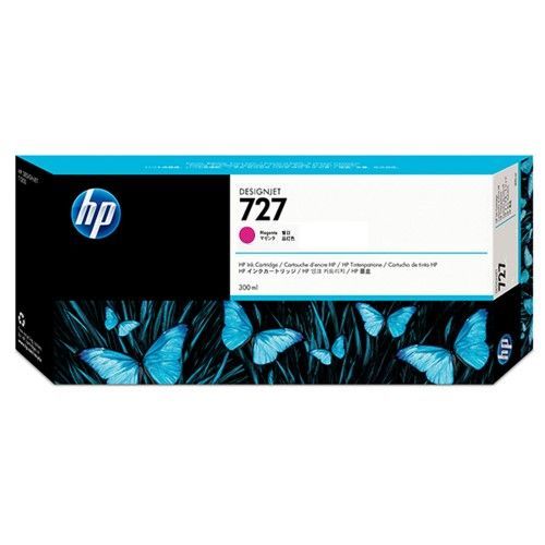 HP F9J77A No 727 Macenta Desıgnjet Kartuşu 300Ml