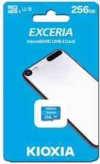 KIOXIA LMEX1L256GG2 256GB  EXCERIA MicroSD C10 U1 UHS1 R100 Hafıza kartı