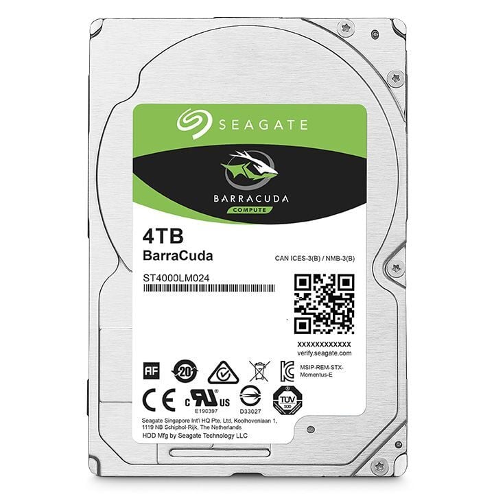 SEAGATE ST4000LM024 4TB Sata 3.0 5400RPM 128MB 2.5'' Dahili Disk