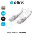 S-LINK CAT5 40M UTP Awg 24 Patch Network Kablosu SL-CAT40-RJ-45