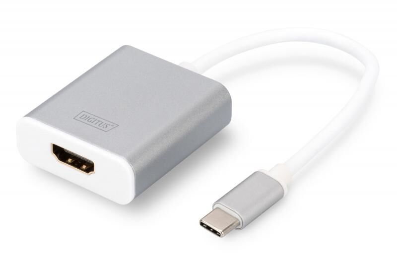 DIGITUS DA-70836 20cm USB Type C 4K HDMI Adaptör