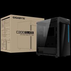 GIGABYTE GB-C200G C200GLASS ATX MIDI TOWER SIYAH