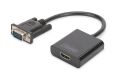 DIGITUS DA-70473 15cm VGA to HDMI Dönüştürücü