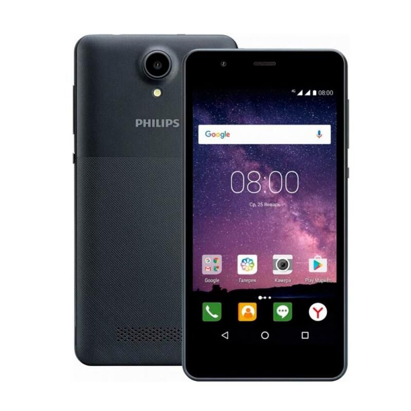 PHILIPS 8MP  S318  8GB  5'' 1GB/8GB S318-DARKGREY