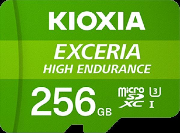 KIOXIA LMHE1G256GG2 256GB microSD EXCERIA HIGH ENDURANCE UHS1 R98
