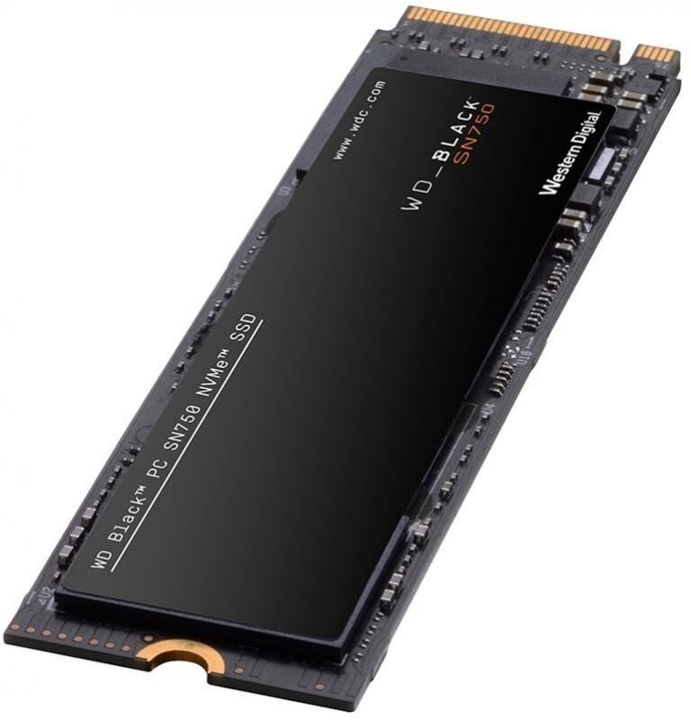WD WDS500G3X0C 500GB Black PCle M.2 3430-2600MB/s 2.38mm Flash SSD