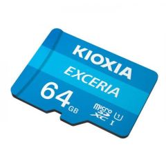 KIOXIA LMEX1L064GG2 64GB  EXCERIA MicroSD C10 U1 UHS1 R100 Hafıza kartı
