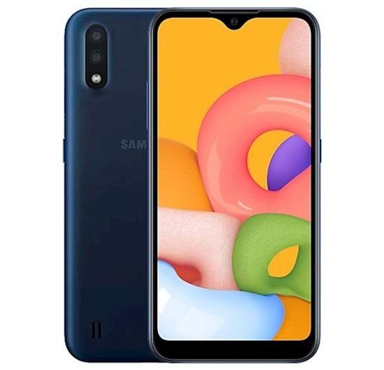 SAMSUNG A015F-16GB-BLUE Galaxy A01 16GB Mavi Akıllı Telefon