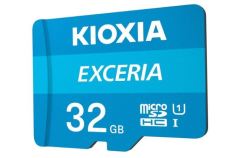 KIOXIA LMEX1L032GG2 32GB  EXCERIA MicroSD C10 U1 UHS1 R100 Hafıza kartı