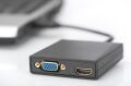EDNET DA-70843 USB 3.0 HDMI / VGA Adaptör Çoklayıcı