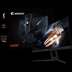 GIGABYTE KD25F 24.5'' 1920x1080 0.5ms 240Hz HDMI DP Siyah Gaming LED Monitör