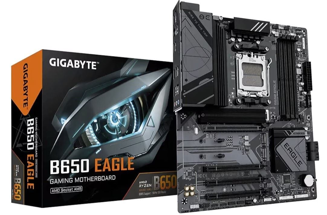 GIGABYTE B650-EAGLE 7600MHz OC DDR5 Soket AM5 M.2 HDMI DisplayPort ATX Anakart