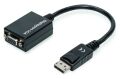 ASSMANN AK-340403-001-S DisplayPort Adap. Kab.DP - HD15 M/F, 0,15m,kenetlenmeli, DP 1.2 SİYAH