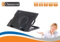 CLASSONE M25 10-17'' 5xYükseklik Ayarlı Siyah Notebook Soğutucu