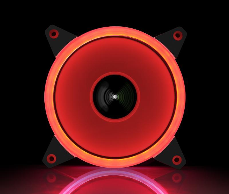 GAMEPOWER GF-30R 12cm Kırmızı Ring LED Kasa Fanı