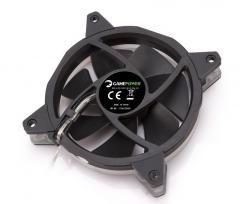 GAMEPOWER GF-30R 12cm Kırmızı Ring LED Kasa Fanı