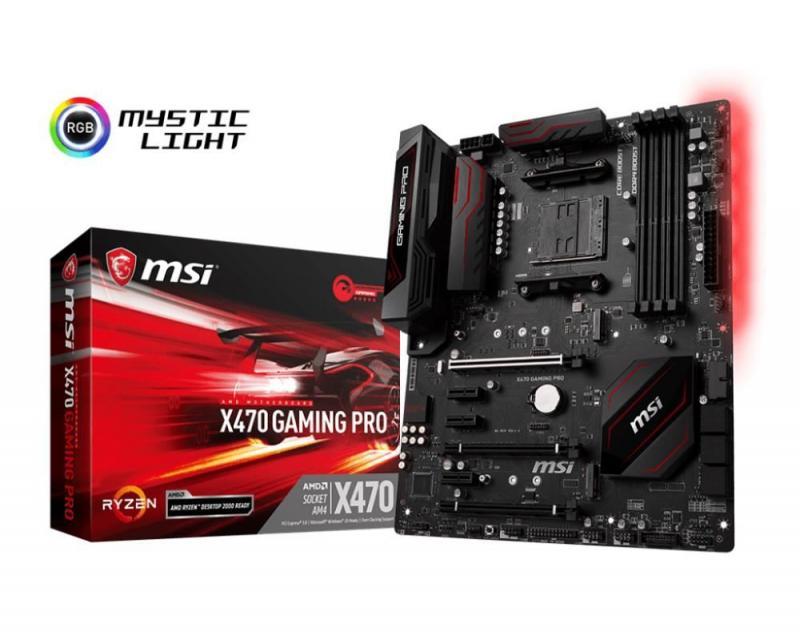 MSI AMD X470 AM4 DDR4 3466Mhz HDMI,DP Gaming Anakart X470GAMINGPRO