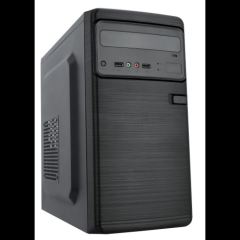 300W Powerlı Penceresiz Micro ATX Siyah Kasa