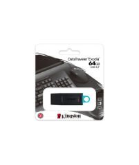 Kingston 64GB USB 3.2 Exodia DataTraveler Exodia (Black + Teal)