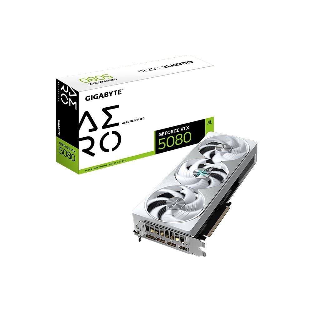 GIGABYTE GV-N5080AEROOC16GD VGA RTX5080 AERO OC 16GB 256B GDDR7 DP-HDMI EKRAN KARTI